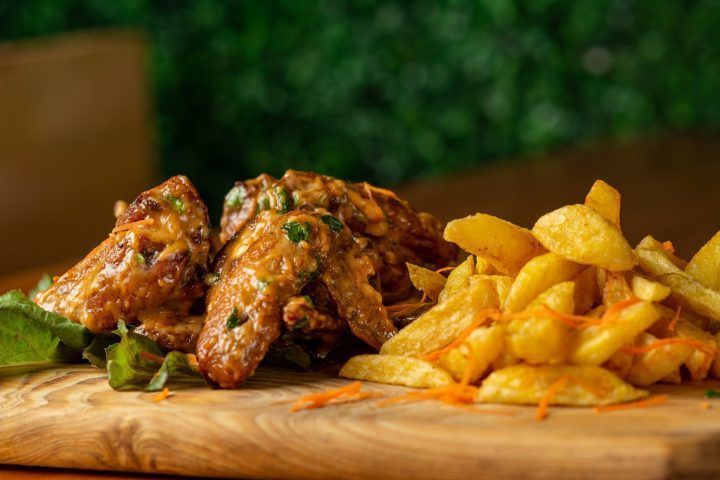 alitas de pollo