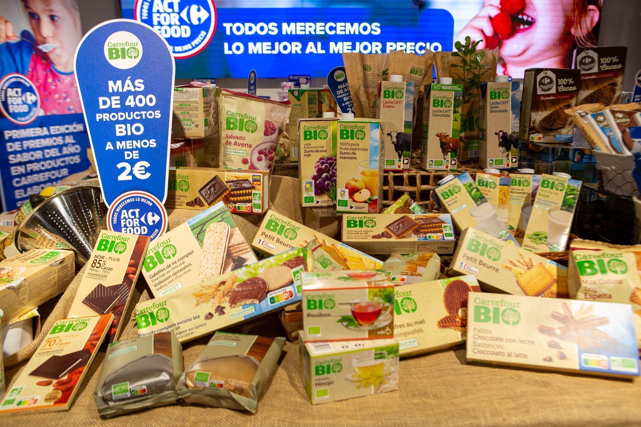 Alimentación saludable Carrefour Act for Food