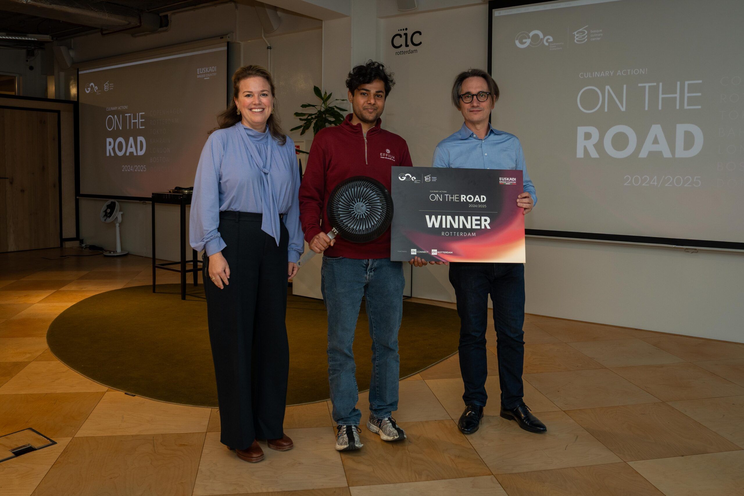 Effium ganadora Culinary Action On the Road Rotterdam