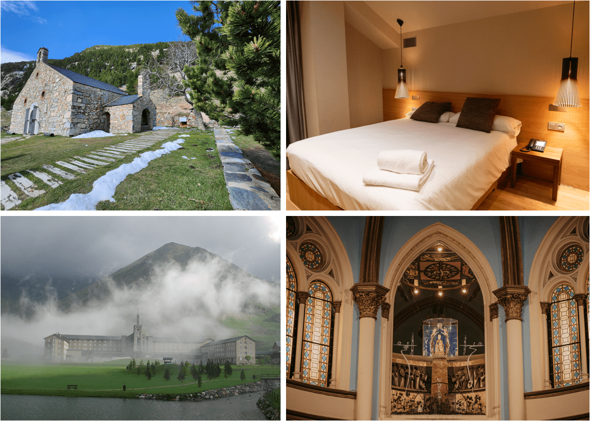 Hotel Vall de Núria leyenda Sant Gil