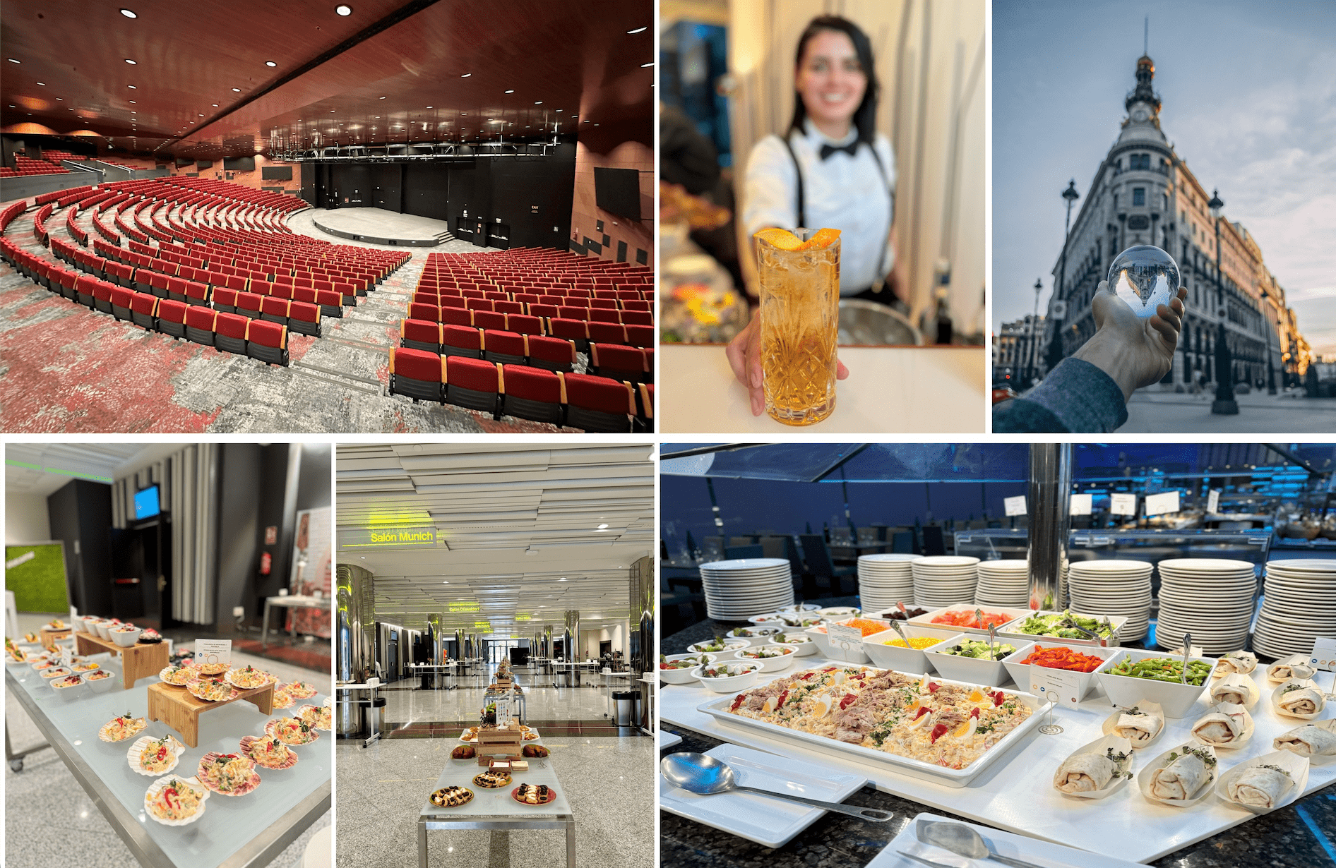 ubicación de eventos