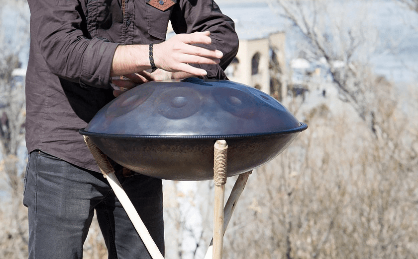 sonido del handpan