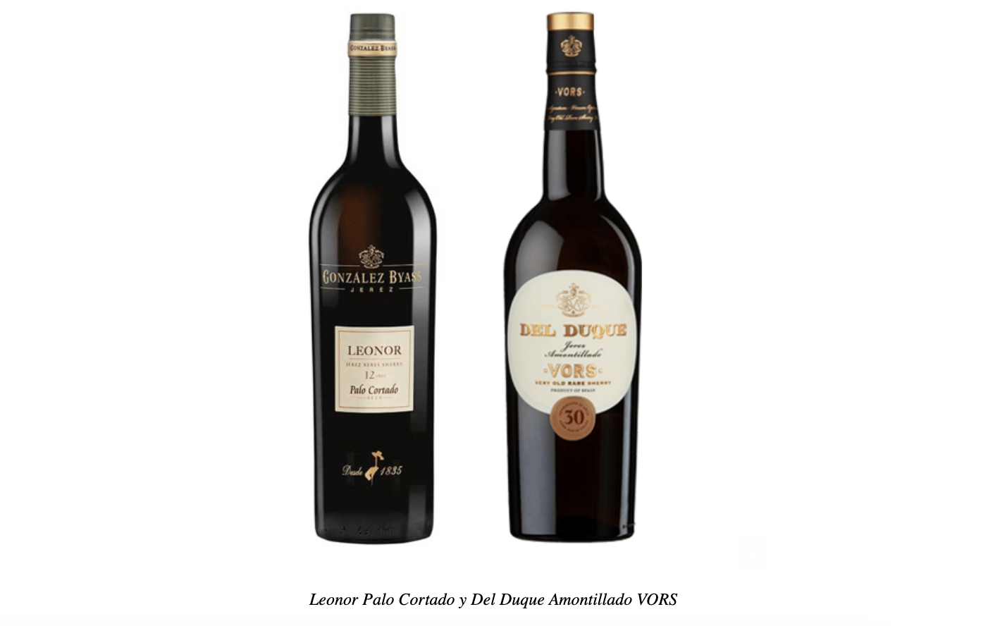 vinos de Jerez