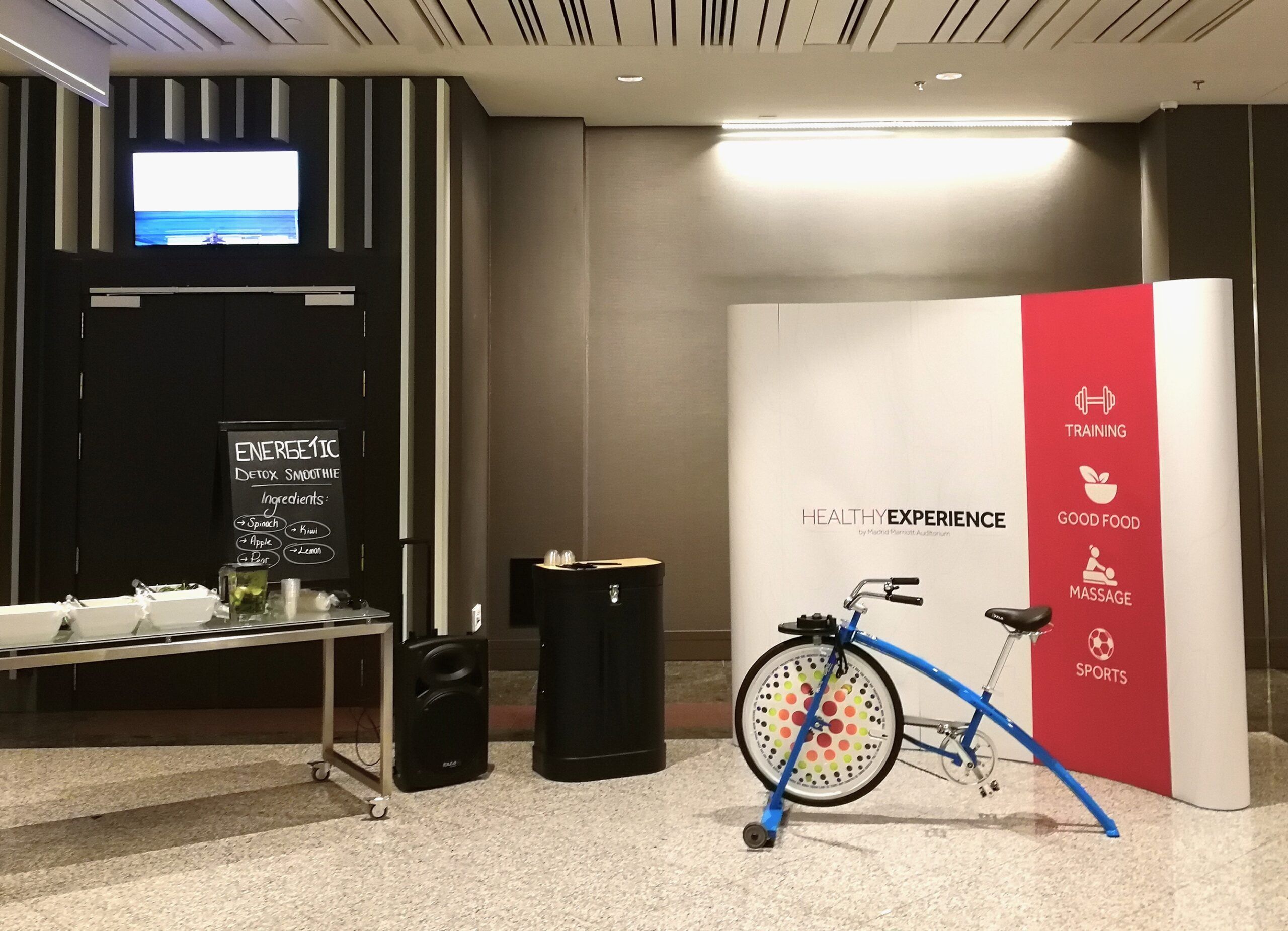 bienestar en eventos