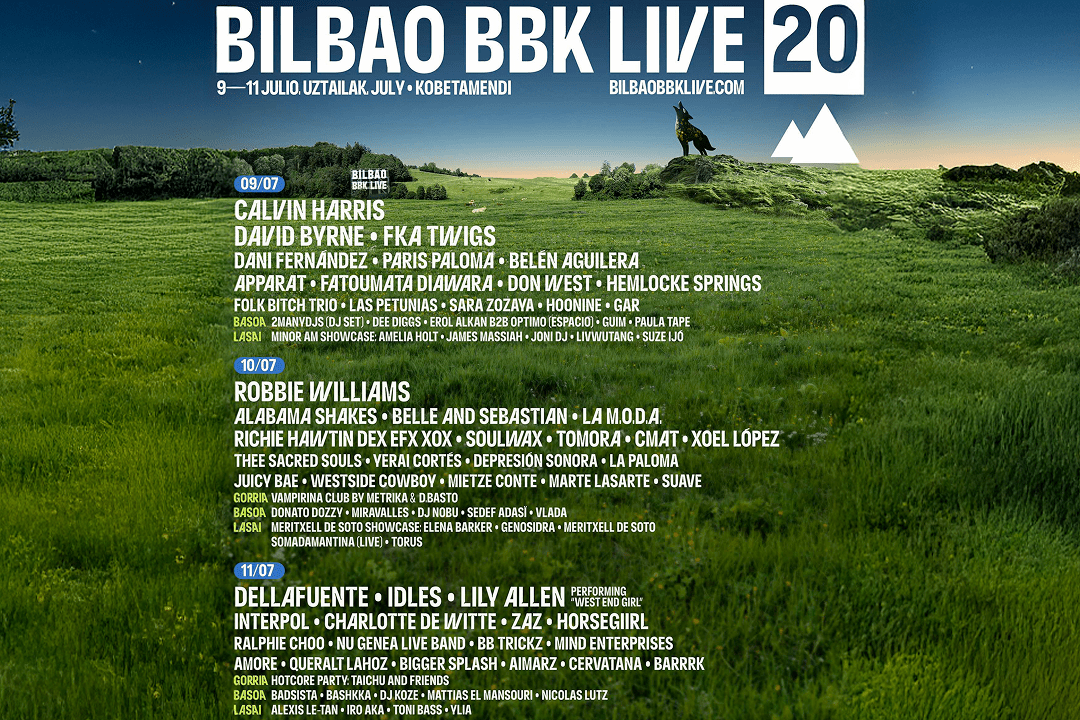 cartel Bilbao BBK Live 2026