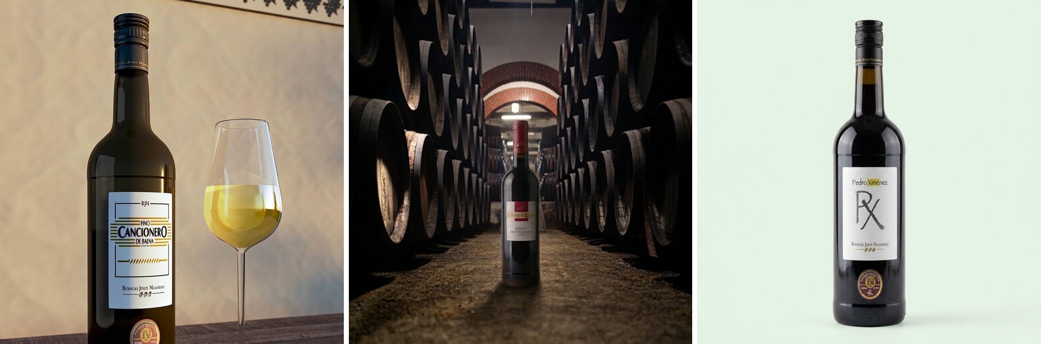 tres vinos de Baena